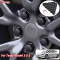 20Pc Wheel Nut Caps With 1Pc Lug Nut Cover Puller Cover Set Wheel Nut Caps For Tesla Model 3 Model S Model X 2020 2019 2017 2017