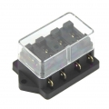 4way Universal Standard Circuit Atc Ato Car Auto Fuse Box Block Holder - Fuses - ebikpro.com