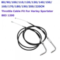 Motorcycle 80-220cm Cable Harley 883 1200 Brakes Show Dirt - Ebikpro.com