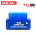 Super Mini WiFi ELM327 For iOS/Android Bluetooth ELM327 V1.5 PIC18F25K80 Chip OBD II Car Diagnostic Tool OBD2 Code Reader|wifi c