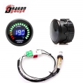 DRAGON GAUGE 2" 52mm Air Fuel Ratio Gauge LED Digital Display With Narrowband O2 Oxygen Sensor Car Gauge for 12V Car 025800