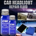 1pc 30/50ml Car Headlight Repair Fluid Universal 9H Hardness Automobile Headlights Polish Liquid Practical Auto Kit|Spot Rust &a