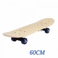 60*15cm Children Skateboard 7 layer Chinese Maple Skatebooards DIY Skate Booard Decoration Boards Light Wooden Double Rocker|Ska