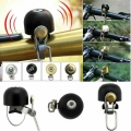 Stainless Bicycle Bell Ring Bike Horn Ordinary Handlebar Bell Horn Crisp Sound Safety Bike Alarm Bell with Mounting Lock Plate|B