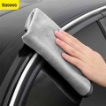 Baseus Car Washing Towels Microfiber Auto Cleaning Drying Cloth Hemming Car Care Detailing Car Wash Accessories Car Wash Towel -