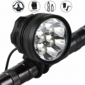 farol Bike 10000 Lumen 7*XML T6 LED Bike Light Front Lantern Bicycle Headlight Flashlight 18650 Battery MTB Road Headlamp 3 Mode