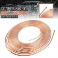 Mosquito Coil Brake Pipe 25ft 7.62m Roll Tube Coil of 3/16" OD Copper Nickel Brake Pipe Hose Line Piping Tube Anti rust|Bra