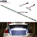 Ijdm18-smd-5050 T10 W5w Led Strip Light For Car Trunk Cargo Area Or Interior Illumination, Ice Blue/6000k Xenon White/blue,12v -