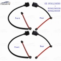 2 Pairs Front + Rear Brake Pad Wear Sensor 95561236500 95561236520 95561236530 for AUDI Q7 Quattro PORSCHE Cayenne 9PA VW TOUAR|