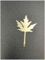 2 PcsGold Silver Maple Leaf Styling Metal Car Stickers Badge Chrome Decal Logo Vinyl Sticker Cell Phone Ipad Car Decal Sticker