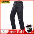 DUHAN Motorcycle Pants Men Knee Protective Gear Waterproof Moto Cycling Trousers Off Road Racing Motocross Pantalon Hard Wearing