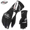 Suomy Autumn Winter Unisex Motorcycle Gloves Warm Waterproof Moto Riding Glove Carbon Fiber Protection Biker Glove Touch Screen