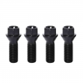 M12 X 1.5 M14 X 1.5 M14 X 1.25 4 Pcs Car Wheel Screw Bolt Lock Lug Nut For BMW F10 F11 F30 F32 F34 F15 F16 F25 F26 E60 E90 G30|N