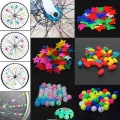 36PCS Multi Color Bicycle Wheel Spoke Plastic Beads Children Clips Decoration Bike Colorful Baby Kid Gifts Cycling Accessories|P