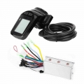 24V 36V 48V 60V 350W Electric Bike Motor Controller LCD Display Panel Set Electric Bicycle Scooter E bike Brushless Controller|E