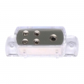 4 Way 4/8 Gauge Car Audio Stereo Amp Power/Ground Cable Distribution Block|Fuses| - ebikpro.com