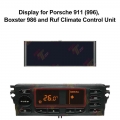 AC Heater Temperature Climate Control Display for Porsche 911 (996) Boxster 986 LCD Screen Replacement|Code Readers & Scan T