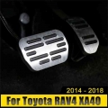 For Toyota Rav4 Xa40 Rav 4 2014 2015 2016 2017 2018 Car Accelerator Pedal Brake Pedals Non Slip Cover Case Pads Trim Accessories