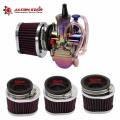 Alconstar Motorcycle Air Filter 38 42 45 50 55 60mm For Racing Minibike Cold Air Intake High Flow Cone Filter For Honda CB400|F