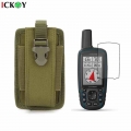 Outdoor Portable Military Tactical Pouch Case + Screen Protector for Hiking GPS 65S 65ST 62 62S 64 64S 64ST 65 Astro 320 430 220