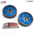 Blox 2pcs Adjustable Cam Gears Timing Gear Pulley Kit For Bmw E21 E28 E30 E34 E36 318i Z1 M20 2pc Blue Af-cgbmw - Engine - Offic