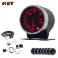 2 Inch 52mm Smoke Lens 2bar Boost Gauge Turbo Boost Meter With Electronic Sensor - Boost Gauges - ebikpro.com