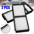 2pcs Car Front Cabin Air Filter Automobiles Air Conditioning Fiber Cabin For Mazda 3 2004-2009/5 2006-2010 Auto Parts Accessori