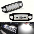 2pcs Canbus Led License Plate Light For Volvo S80 Xc90 S40 V60 Xc60 S60 C70 Xc70 V70 White Car-styling Number Lamp - Signal Lamp