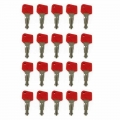 20pc Key For Jungheinrich 702 Red Electric Stapler Ignition Key 702 For Mic Komatsu|Truck Starter System| - Ebikpro.com