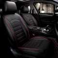 Leather Car Seat Cover For Jetta Volkswagen Vw Polo 9n Sedan 6r Touareg Passat B3 Golf 7 Caddy Tiguan Amarok Car Accessories - A