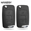 2/3 Buttons Flip Folding Key Shell For Geely Emgrand 7 Ec7 Ec715 Ec718 Emgrand7 Ec7-rv Ec715 Ec718-rv Car Remote Key Fob Case -