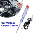 6/12/24V Car Voltage Circuit Tester System Long Probe Voltage Detector Electric Non contac With Continuity Test Light Pen.|Elect