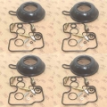 Motorcycle carburetor repair kit 4 SET for CB400 CB400SF CB 400 vacuum diaphragm gasket parts|Carburetor| - Ebikpro.com