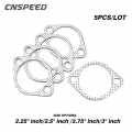 CNSPEED Exhaust Downpipe Flange 5pcs/Lot 2.25/2.5/2.75/3 inch Car Engine Exhaust Gasket/ Universal Exhaust Pipe Gasket YC101148|