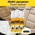 300ml Multi-purpose Foam Cleaner Anti-aging Cleaning Automoive Car Interior Home Cleaning Foam Cleaner Refurbish Cleaning Foam -