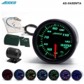 Auto 2" 52mm 7 Color Led Smoke Face Water Temp Gauge Water Temperature Meter With Sensor Car Meter Gauge Ad-ga52wta - Water