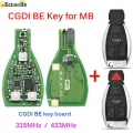 Original CGDI MB CG BE Key 315MHZ/433MHZ for Mercedes Benz Work with CGDI MB Programmer Support All FBS3 and Automatic Recovery|