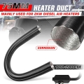 75mm Car Heater Ducting Pipe 200cm Air Diesel Parking Heater Air Intake Exhaust Hose Tube For Webasto Dometic|Heater Parts| -