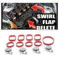 4*22mm / 4* 33mm Swirl Blanks Flaps Repair Delete Kit For Bmw E87 E46 E90/91/92 E39 E60/61 E38 E65 E83 E53 E70 M47 M57 Ect. - Cy