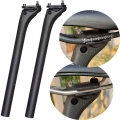 Elita One 3k Full Carbon Mtb Seat Posts Offset 20mm Mountain Road Bike Seatpost 27,2 / 30.9/31,6 */350/400mm - Bicycle Seat Post