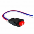 Warning Flasher Emergency Signal w/3 Wires Lock Motorcycle Hazard Light Switch Double|Motorcycle Switches| - Officema