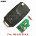 QCONTROL HLO 1J0 959 753 A Car Remote Key Fit for SKODA Octavia I 433MHz 1J0959753A/5FA8137 00/5FA008137 00 1997 2001|octavia