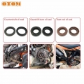 OTOM Motorcycle Engine Oil Seal Countershaft Gearshift Lever Start Rod NBR Rubber Grease Seals For KTM 250 400 450 520 525 540|E