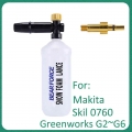 Snow Foam Lance High Pressure Soap Foam Gun Nozzle Foam Generator Bottle For Makita Skil Greenworks Pressure Washer|Water Gun &a