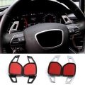 For Audi Car Steering Wheel Shift Paddles Extension A3 8p 8v A4 B8 A5 A6 C7 A7 A8 Q3 Q5 Q7 S3 S5 S6 S7 Sq5 Tt Dsg Shift Stickers