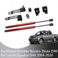 for Nissan Frontier Navara D40 2004 2018 For Pathfinder (R51) 2x Front Hood Bonnet modify Gas Struts Lift Support Shock Damper|