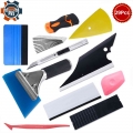 Car Wrap Accessories Auto Carbon Film Vinyl Install Scraper Tools Stickers Cutter Knife Window Tints Soft Squeegee Set| | - Of