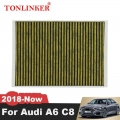 Tonlinker Cabin Filter 4m0819439b For Audi A6 C8 4k 5th S6 Rs6 A6allroad Quattro 2018 2019 2020 2021 2022-now 4k Car Accessories