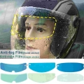 Motorcycle Helmet Anti fog Film Inside Sticer & Rainproof Film Outside Sticker Durable Nano Coating Stickers Film 24.5*8.5cm