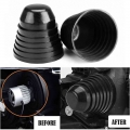 2 Pcs Led Headlight Car Dust Cover Universal Adjustable Rubber Waterproof Dustproof Headlamp Cover Seal Dust Cap 70mm - 100mm -